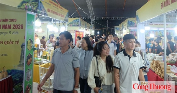 Hội chợ thương mại quốc tế Điện Biên 2026: Thúc đẩy tiêu dùng bền vững