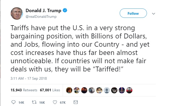 [Nóng] TT Trump áp thuế lên 200 tỷ USD hàng Trung Quốc: Việt Nam ảnh hưởng ra sao?