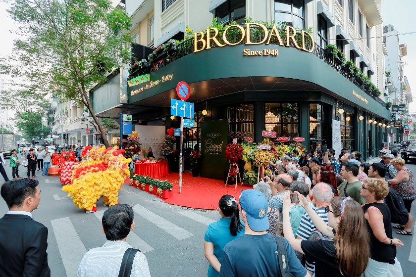 Tinh tế hương vị Pháp tại nhà hàng Brodard mới