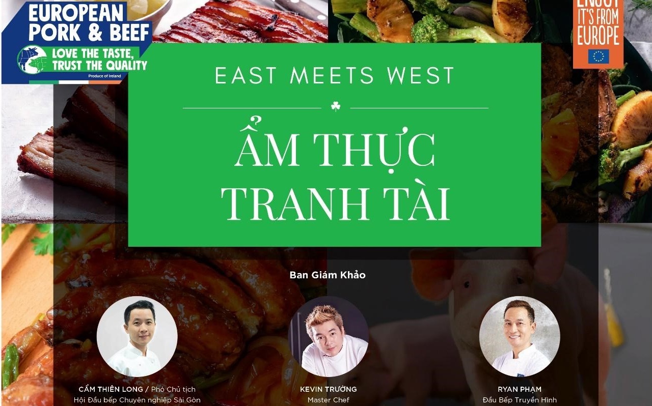 Phát động cuộc thi Ẩm Thực Tranh Tài “Đông Gặp Tây – East Meets West”