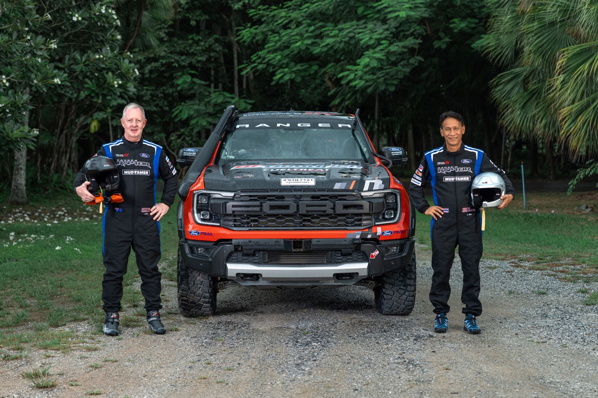 Ford Ranger Raptor Thế Hệ Mới Lần Đầu Tiên Tham Gia Giải Đua Xuyên Quốc Gia Châu Á 2023