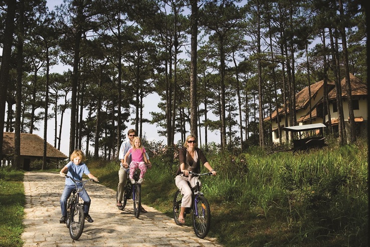 Vui hè cùng gia đình tại ANA MANDARA VILLAS DALAT
