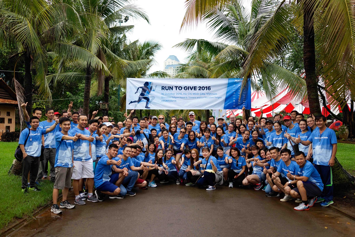 Marriott International Với “Run To Give – Chạy Thiện Nguyện” 