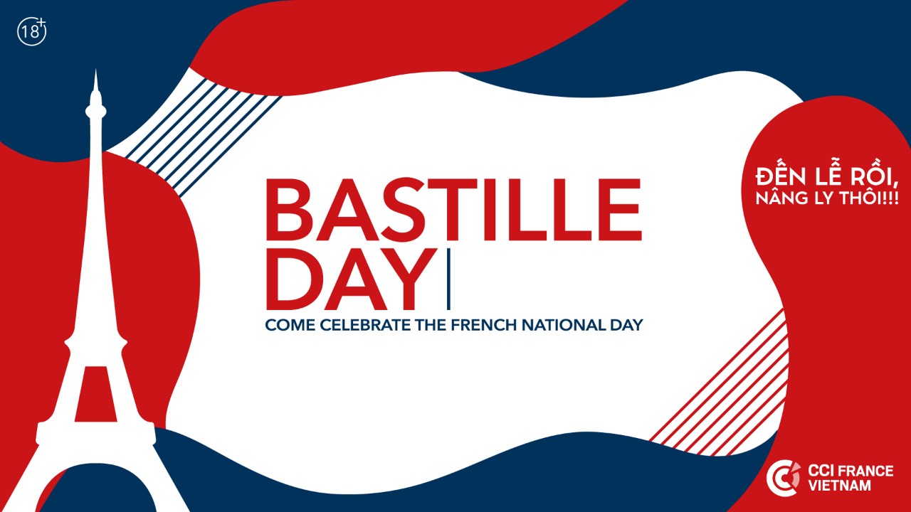 Sự kiện BASTILLE DAY 2024 – Mừng ngày Quốc Khánh Pháp