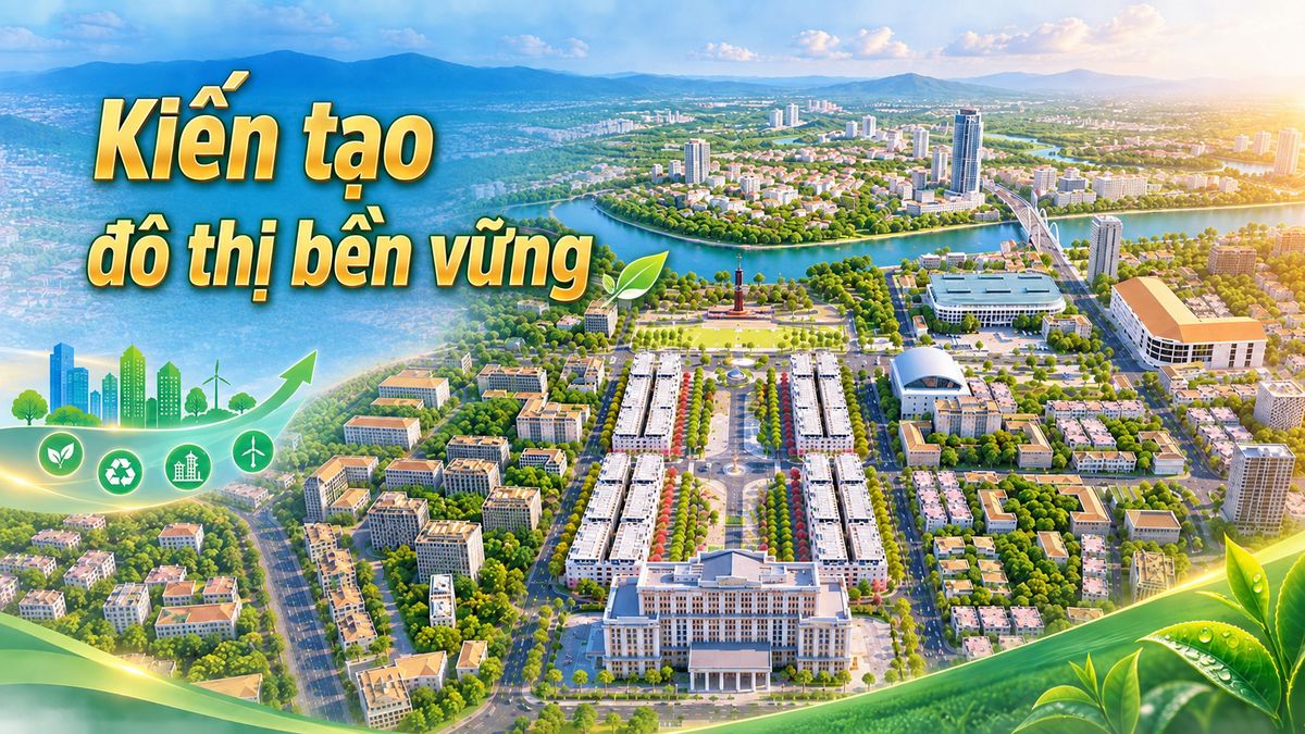 Quy hoạch không gian phát triển, kiến tạo đô thị bền vững