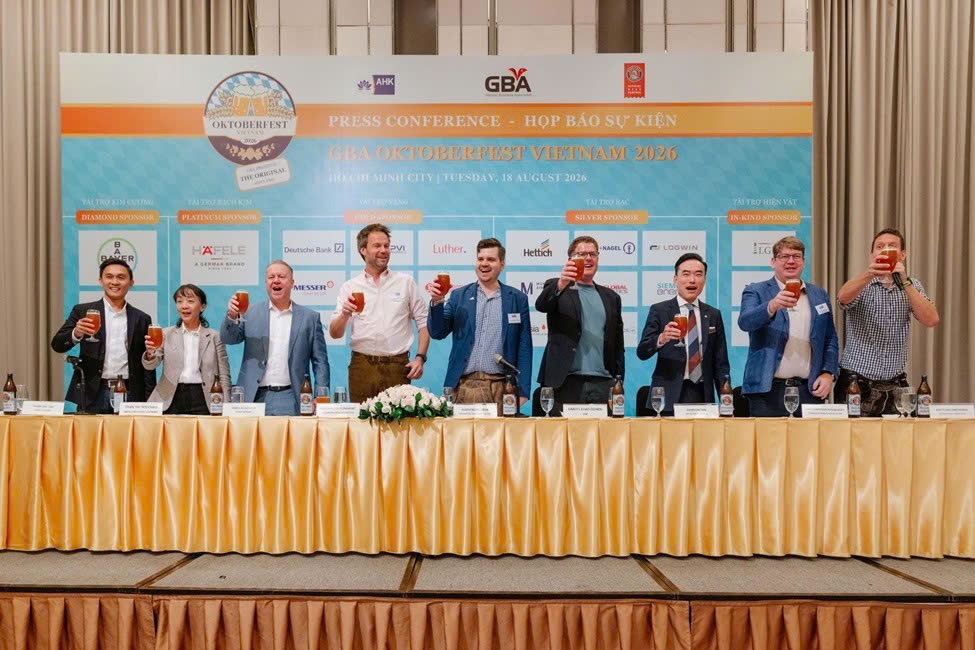 Lễ hội bia Đức GBA Oktoberfest Vietnam 2026 mở ra chương mới tại TP.HCM