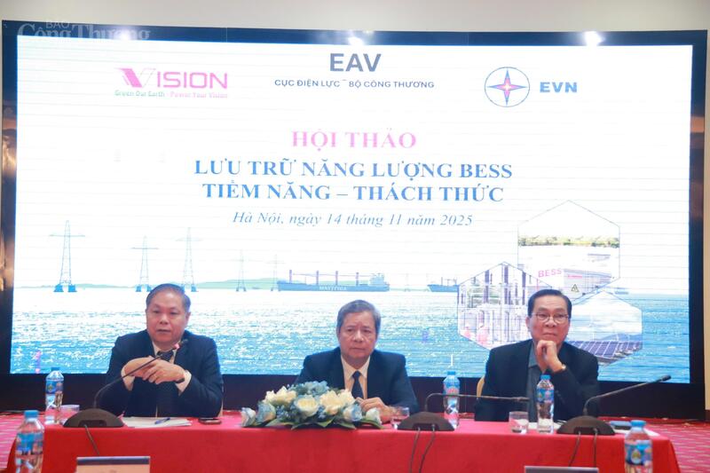 Tìm cơ chế để triển khai hiệu quả lưu trữ năng lượng BESS
