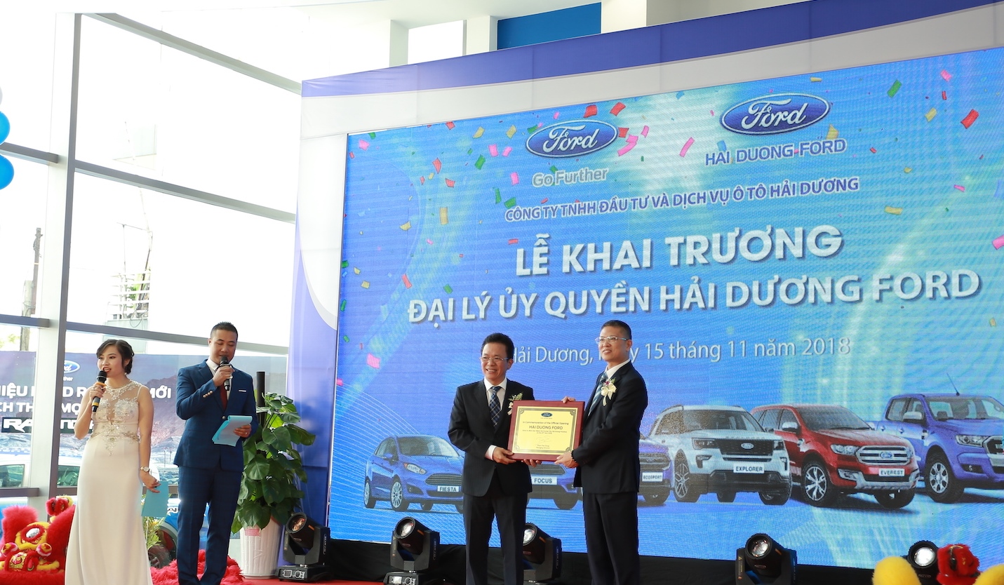 Ford Khai Trương Đại Lý Chính Hãng Tại Hải Dương