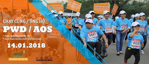 Sáng kiến màu cam tại Giải Marathon TP.HCM 2018