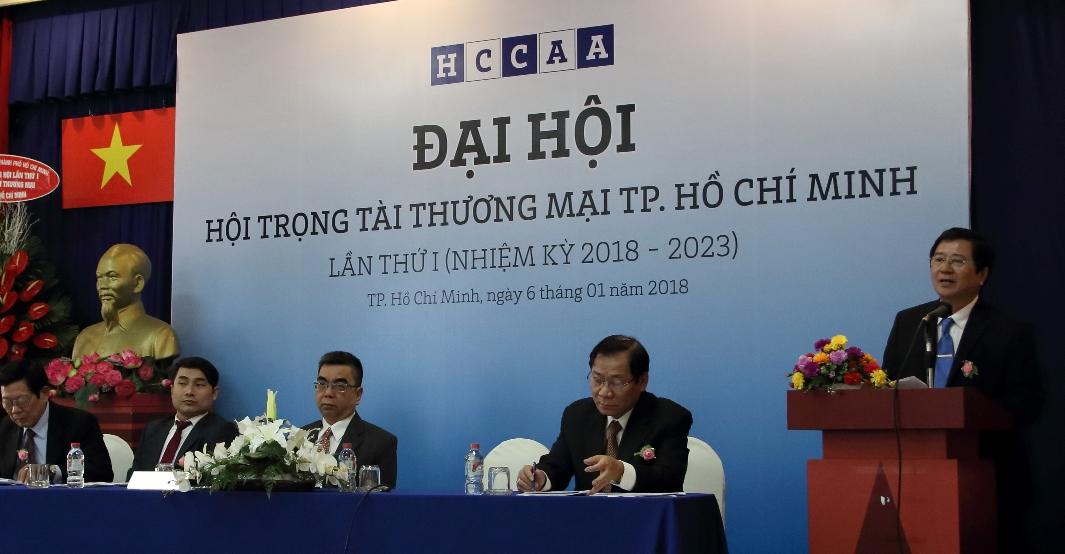 Đại hội Hội trọng tài Thương mại TPHCM
