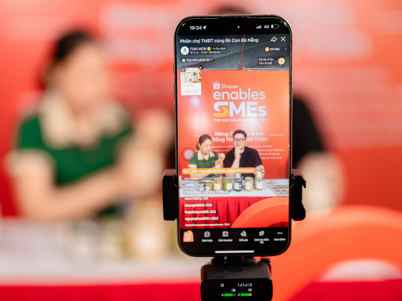 Shopee tiếp sức nhà bán thương mại điện tử Đà Nẵng