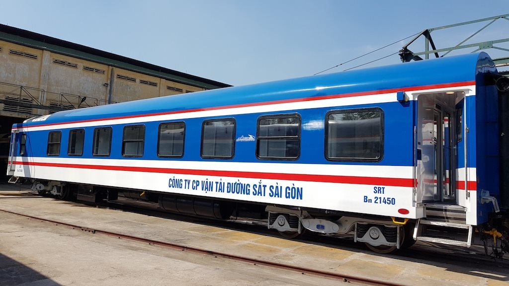 Ga Sài Gòn thêm 10 toa xe giường nằm chất lượng cao phục vụ dịp Tết Nguyên đán