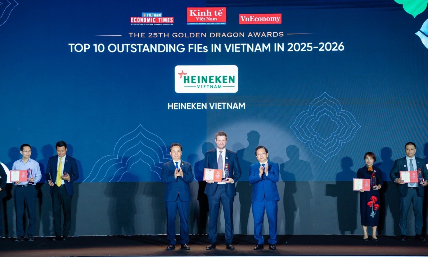 HEINEKEN Việt Nam tiếp tục được vinh danh nhờ nỗ lực tiên phong phát triển bền vững