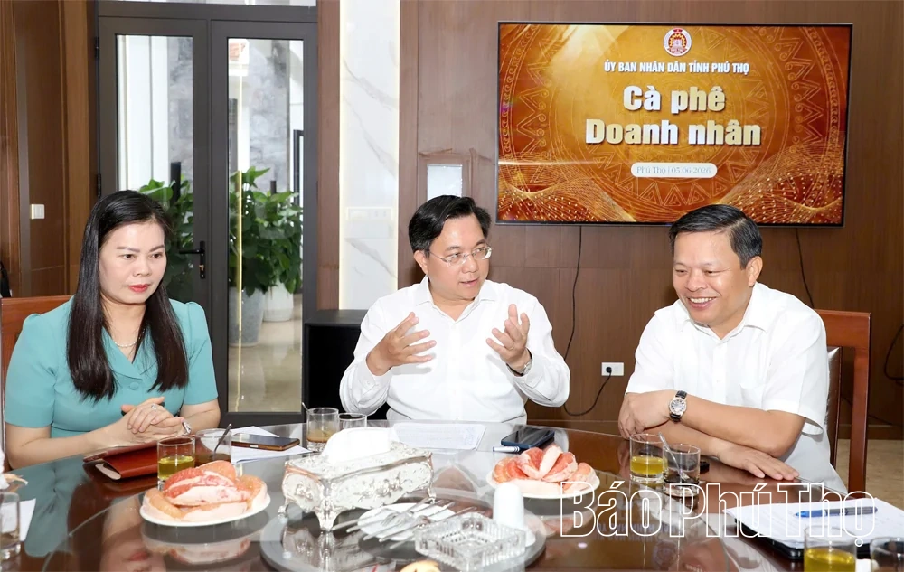 “Cà phê doanh nhân”: Mở không gian đối thoại, tháo gỡ điểm nghẽn