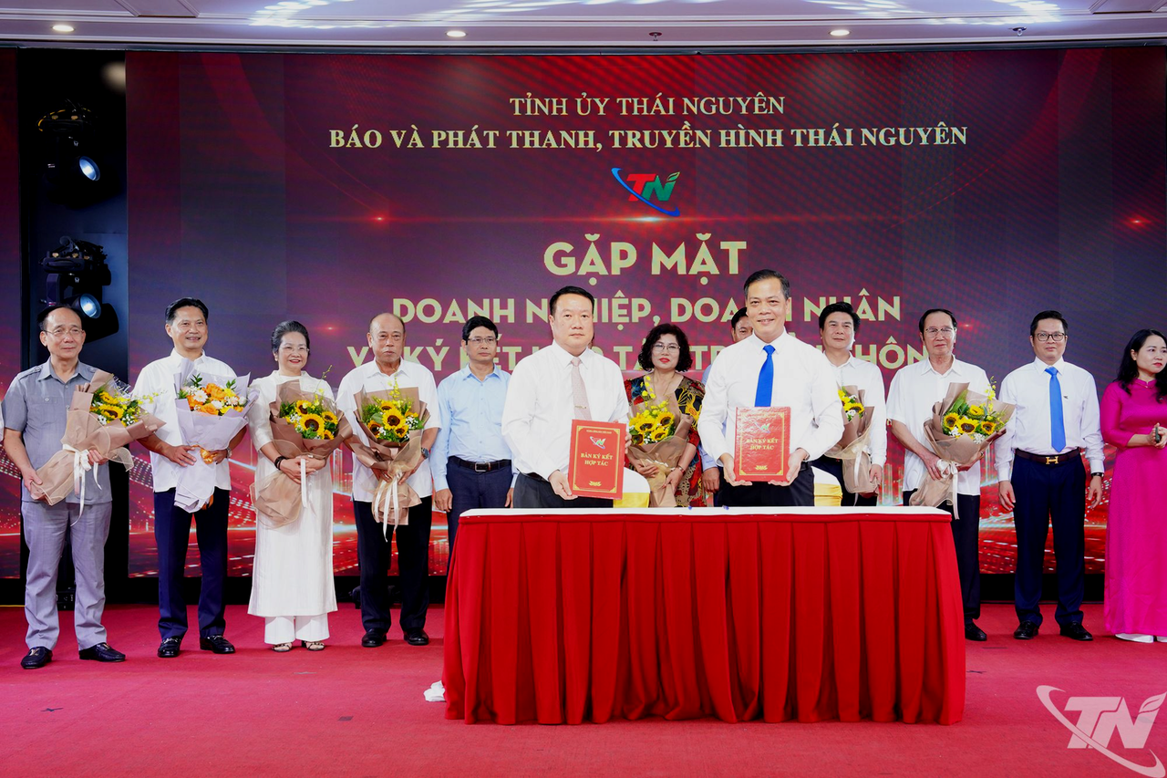 Báo và PTTH Thái Nguyên: Tăng cường hợp tác truyền thông, đồng hành cùng doanh nghiệp