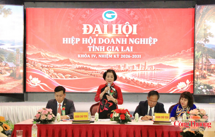 Hiệp hội Doanh nghiệp tỉnh Gia Lai tổ chức Đại hội khóa IV, nhiệm kỳ 2026-2031.