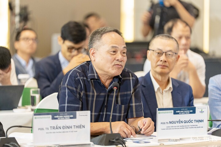PGS.TS Nguyễn Quốc Thịnh, Giảng viên cao cấp Trường Đại học Thương mại, thành viên Ban chuyên gia Chương trình Thương hiệu quốc gia.